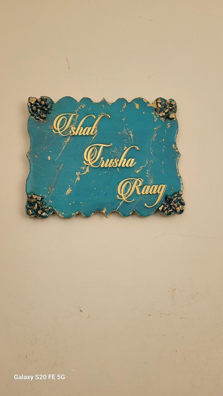 Name Plates by Artistry By Hiral Shah