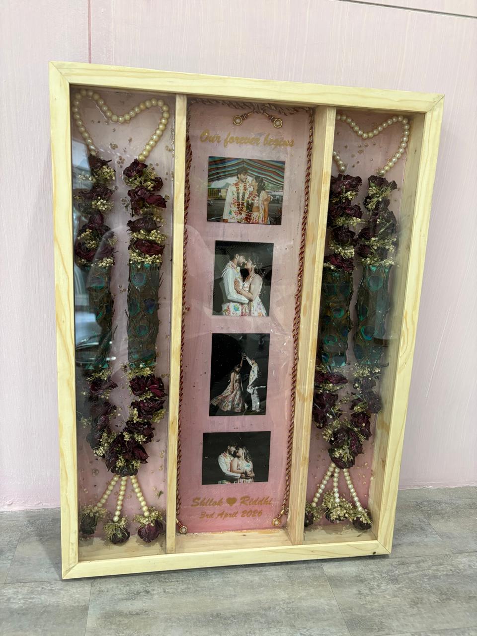 Varmala preservation resin art